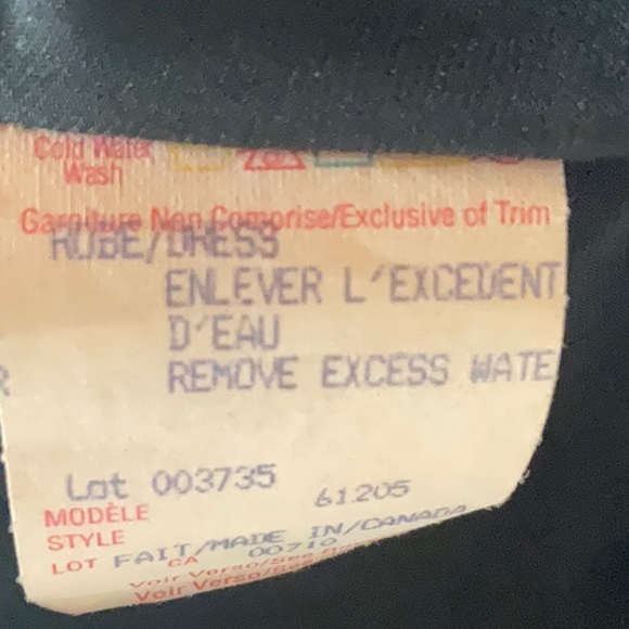 Joseph Ribkoff LBD size 10 - Picture 7 of 7